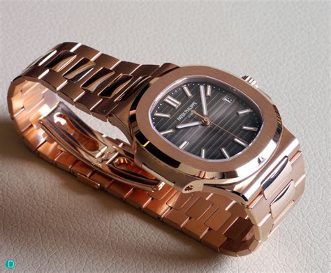 patek philippe nautilus rose gold blue dial 5711|Patek Philippe blue face price.